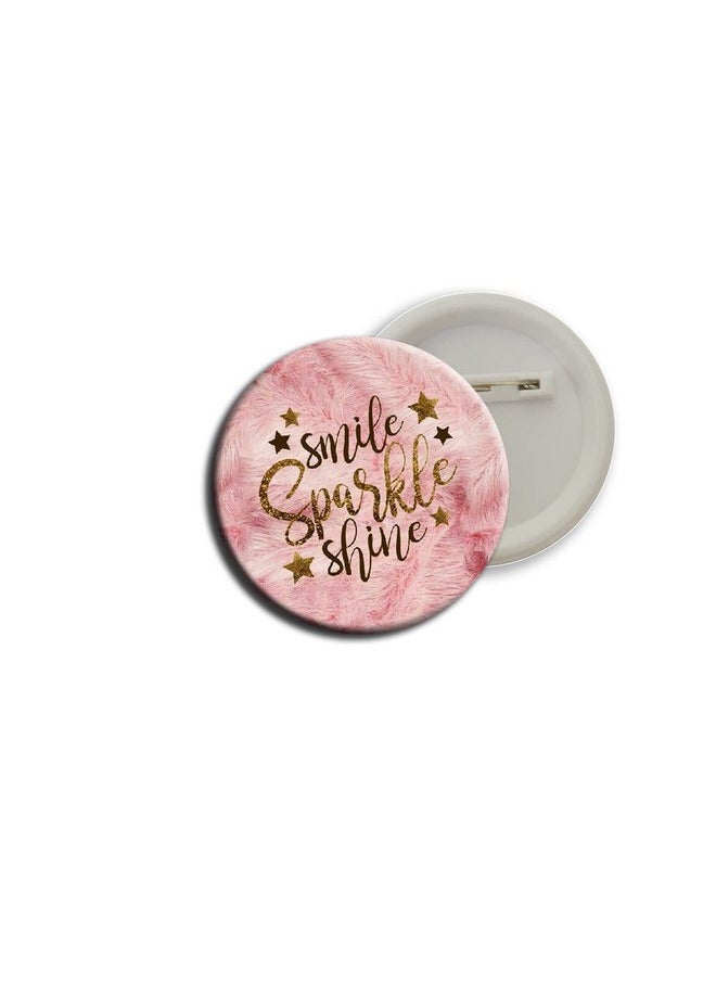 D2c D2C Inspirational - Motivational Quotes Button Badges (Plastic,Multi color,Pack of 5)  - Image 4