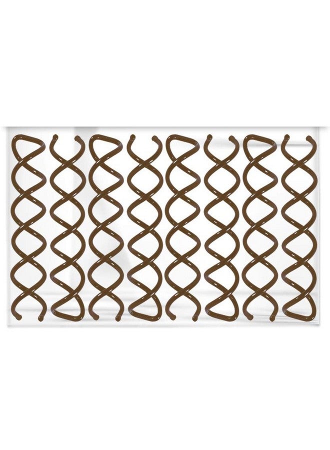HAWWWY Hawwwy Bobby Pins - 8 Pack - Light Brown - 2 Inches - Beautiful Twist Hair Accessories for Women and Kids - Easy Bobby Pins for Fast and Secure Buns, Messy Styles, and Updos  - Image 1