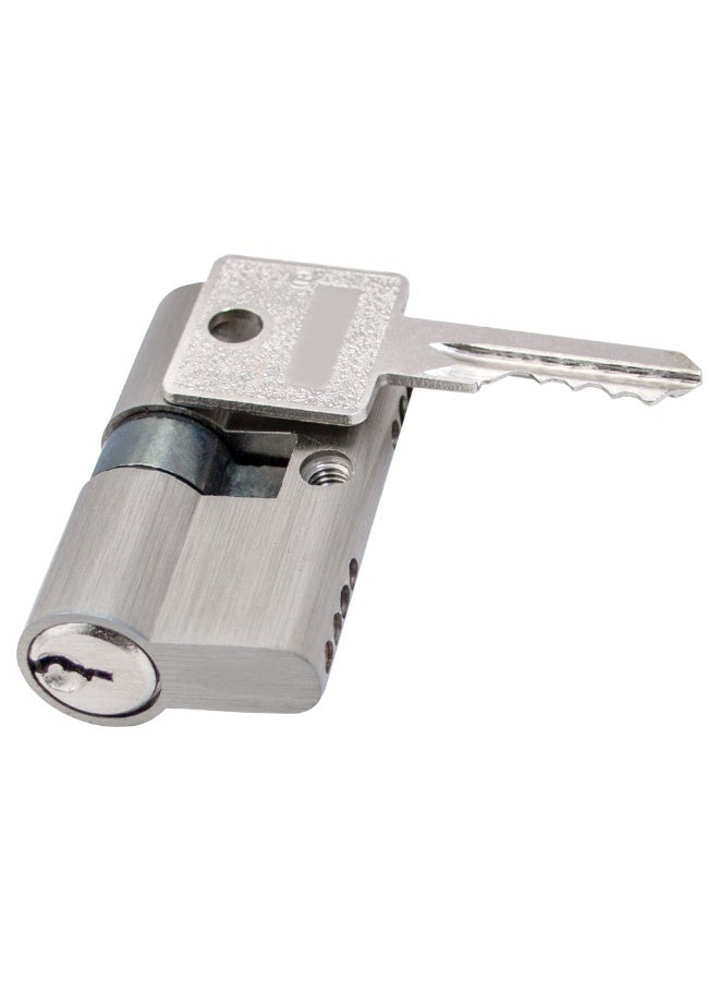 درافل أسطوانة قفل باب أمان دورافيل، مقاس 50 مم، مدخل جانبي مزدوج، تصميم أوروبي، مع 5 مفاتيح، قلب قفل احترافي للمنزل والمكتب - Image 2