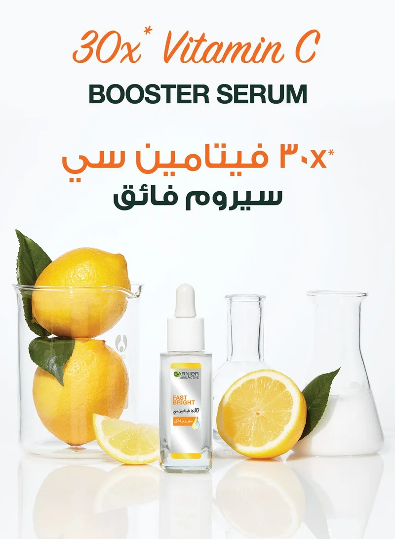 garnier Skin Active Fast Bright 30x Vitamin C Anti Dark Spot Serum 30Ml