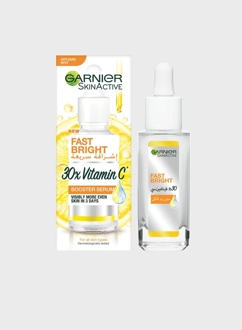 garnier Skin Active Fast Bright 30x Vitamin C Anti Dark Spot Serum 30Ml
