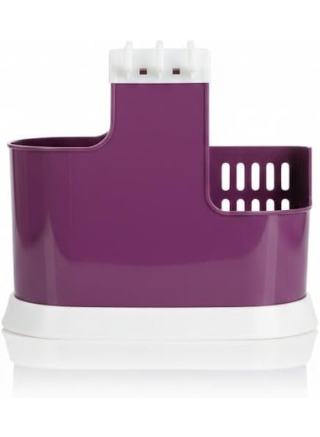 Practical cutlery drainer – perfect organization and quick drying of kitchen utensils Z (purple) - Image 3