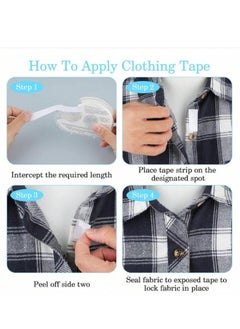 Generic 5M Double Sided Tape for Fashion and Body Invisible Double Sided Body Tape Bra Tape for Clothing.  - Image 3