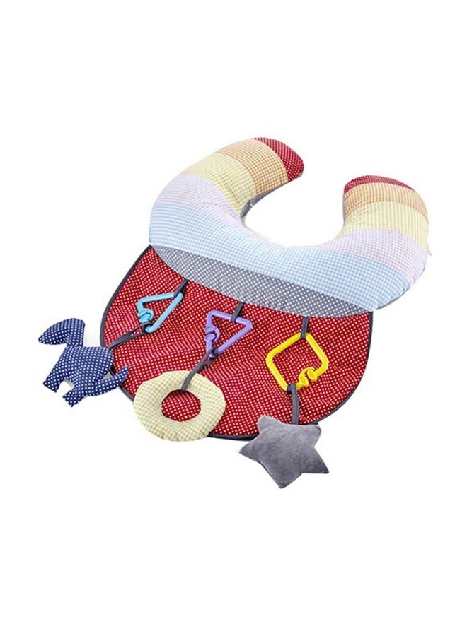 BabyJem Baby Tummy Time Pillow with Toys For 0-6 Months