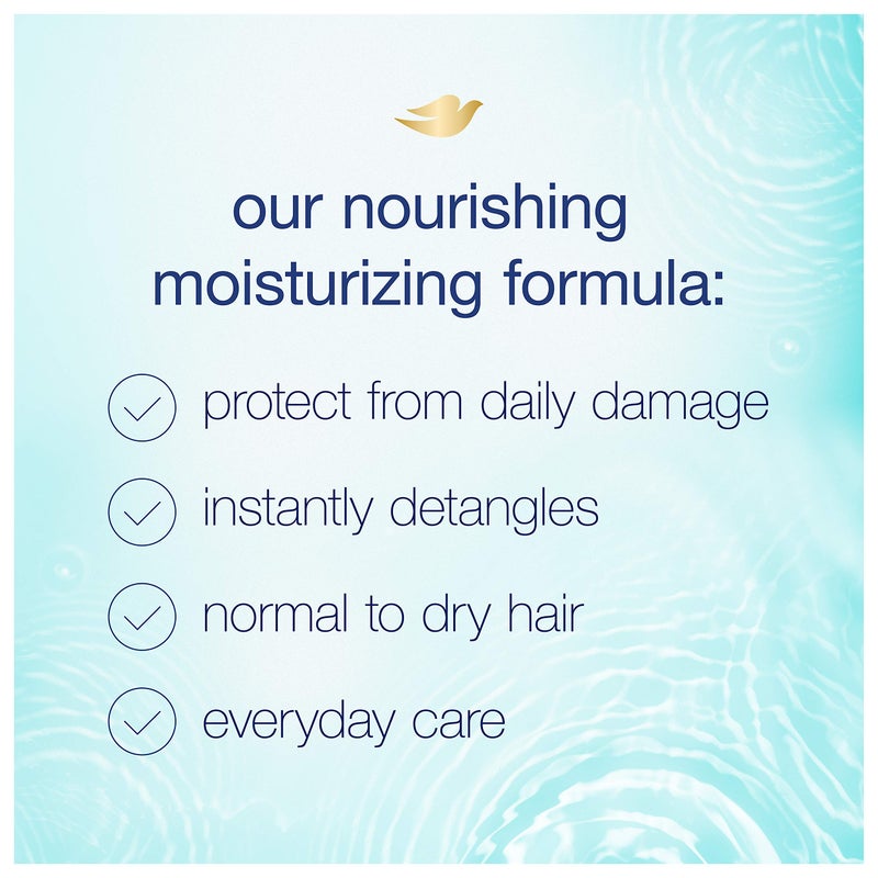 Dove Nutritive Solutions Moisturizing Conditioner for Normal to Dry Hair Daily Moisture Deep Conditioner Detangles and Nourishes Dry Hair 12 oz - Image 3