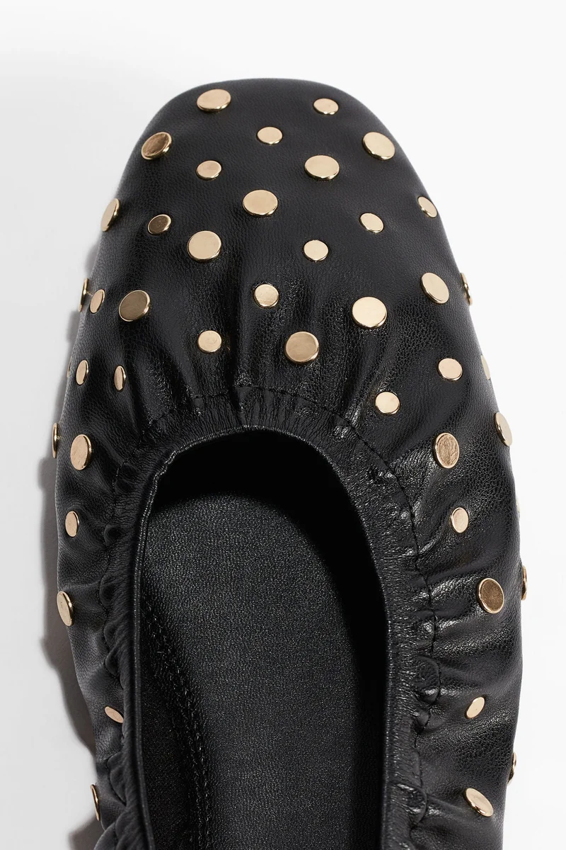 اتش اند ام حذاء باليه مرصع