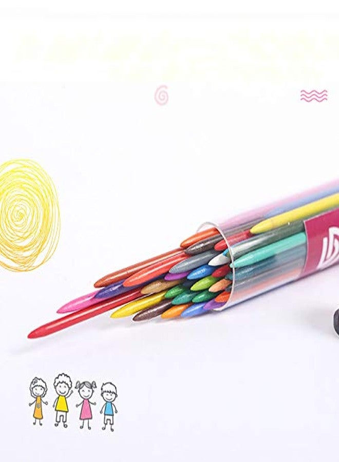 VOBRAMY Color Pencil Lead ，36 Thick Refills Core Colored Automatic Drawing 2mm Assorted Refill Mechanical Pre-Sharpened with Container for Drafting - Image 3