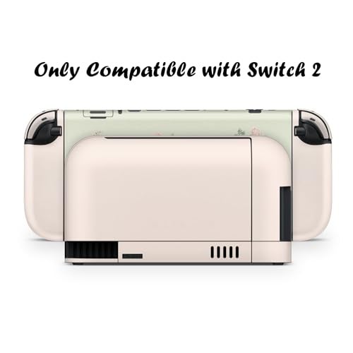 Tacky Design Japanese Cherry Blossom Skin Compatible with Nintendo Switch 2 Skin Wrap Cover, Pink wrap for Nintendo Switch 2 Cover, Premium 3M Vinyl (Switch 2 (2025)) - Image 5