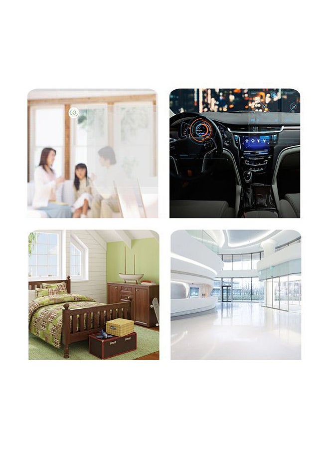 Lepmerk - 6 In 1 PM2.5 PM10 HCHO TVOC CO CO2 Multifunctional Air Quality Detector CO Carbon Dioxide - Image 1