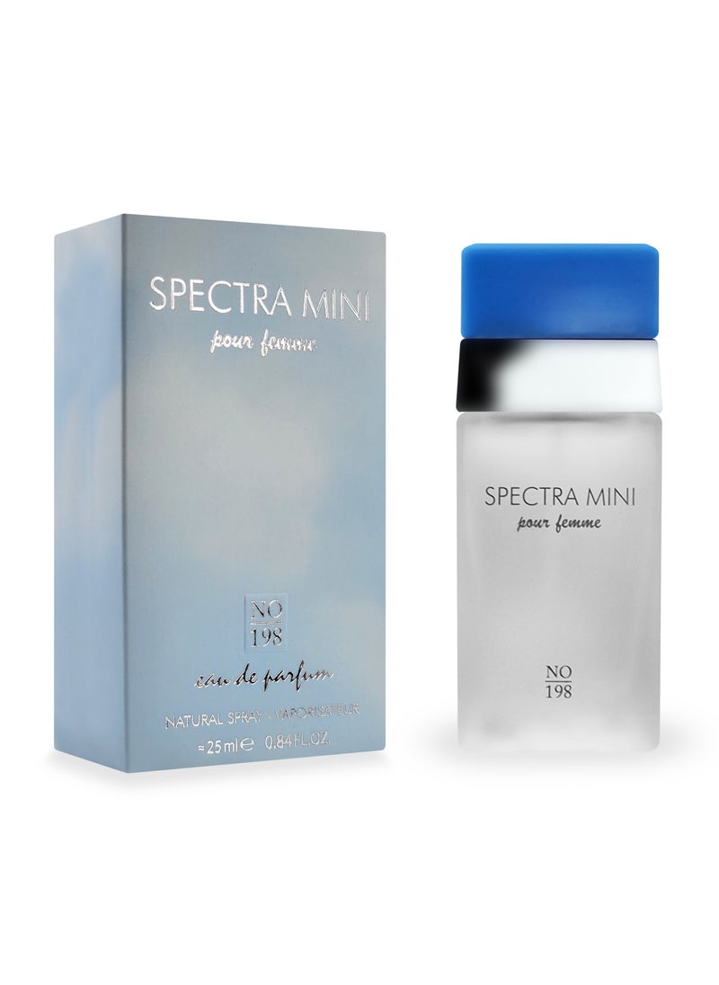 MINI SPECTRA - Mini 198 Pour Femme Eau De Parfum For Women - 25ml - Image 1