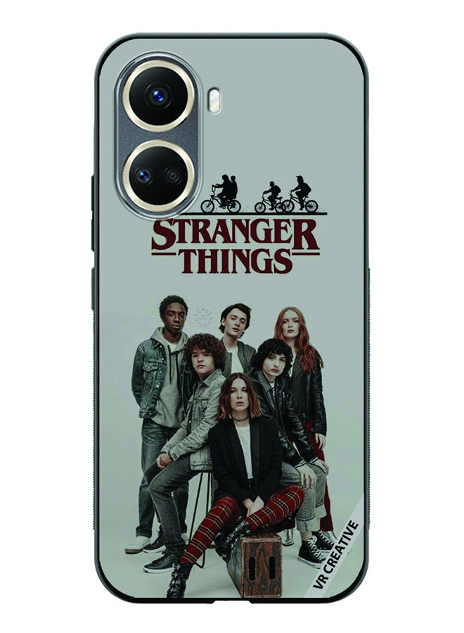 VR CREATIVE Protective Case Cover For Huawei Nova 10 SE Strangers Thing Design Multicolour - Image 1