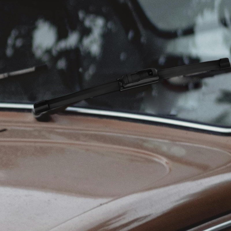 U Type Frameless Windshield Wiper Blades 14 Inch Low Noise Replacement Front Wiper - Image 4