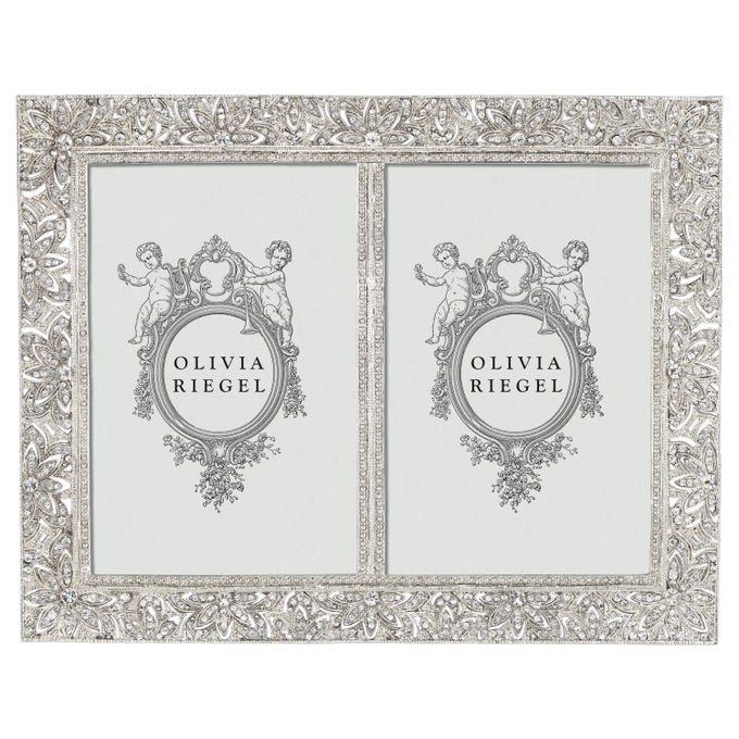 WINDSOR AUSTRIAN CRYSTAL DOUBLE 4X6 FRAME BY 4X6