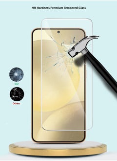 GMAX Samsung Galaxy S24+ / S24 Plus 5G 2024 GMAX Premium Series Curved Edges 9H 2.5D Tempered Glass Screen Protector - Clear  - Image 3
