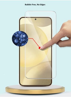 GMAX Samsung Galaxy S24+ / S24 Plus 5G 2024 GMAX Premium Series Curved Edges 9H 2.5D Tempered Glass Screen Protector - Clear  - Image 5