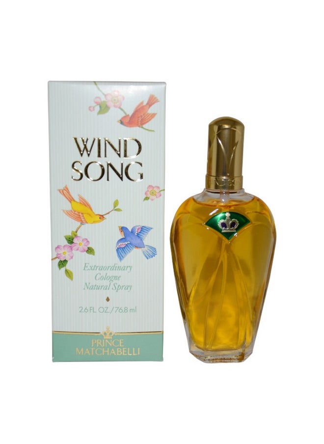 PRINCE MATCHABELLI - Prince Matchabelli Wind Song By Prince Matchabelli For Women. Cologne Spray 2.6 Oz - Image 1