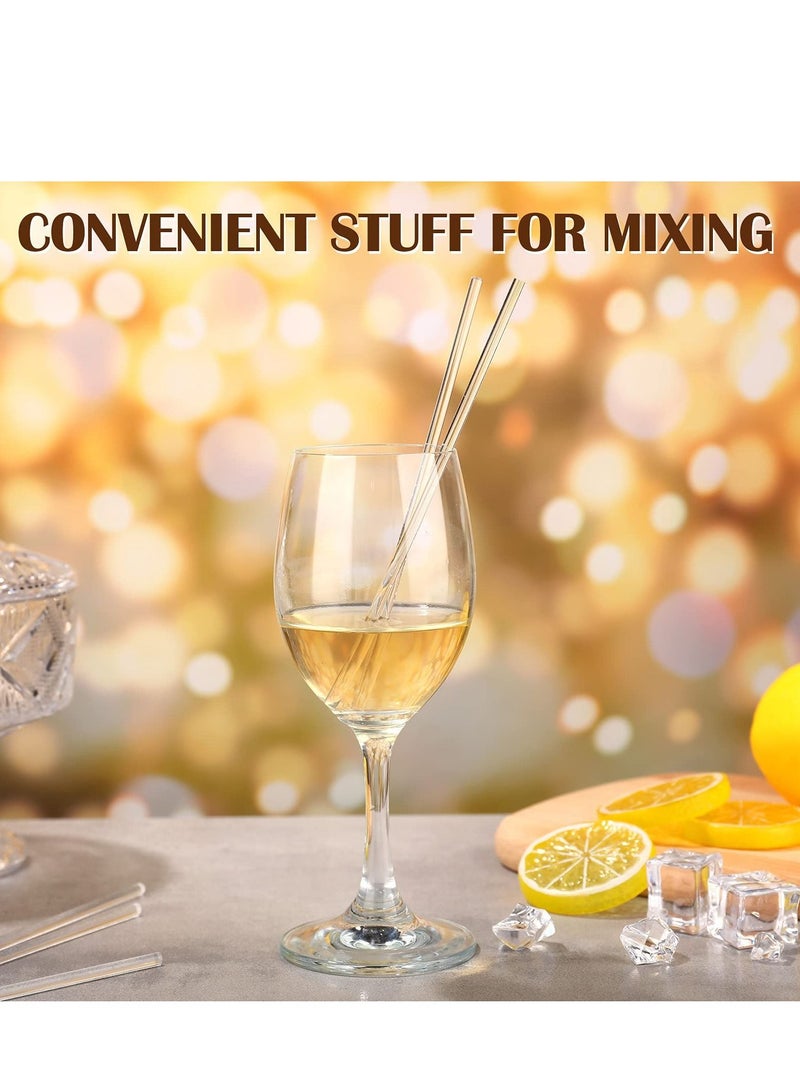 KASTWAVE 100 Pieces Acrylic Lollipop Sticks 6 Inch Clear Reusable Acrylic Rods for Making Lollipops Cake Pops Candies Chocolates and Cookies - Image 5