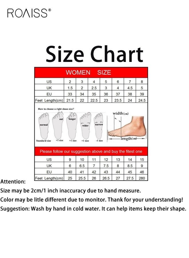 roaiss Women Flat Sandals, Open Toe Sandals with Non Slip Sole, Casual Summer Slip On Slingback Sandals for Ladies, Suitable for Daily Walking, Beach and Vacation - Image 5