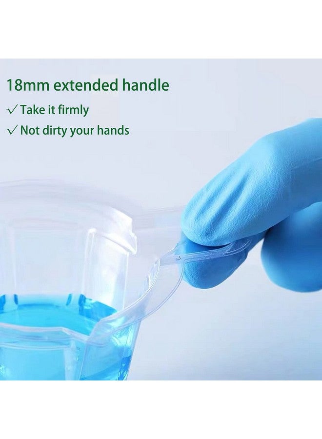 HOINCO Mixing Cup 100Pcs,40Ml Disposable Plastic Resin Mixing Cups Multipurpose Dispensing Cup For Mixing Paint, Epoxy, Resin Crafts Diy (Clear),Come With 20 Pcs Wood Craft Sticks - Image 1