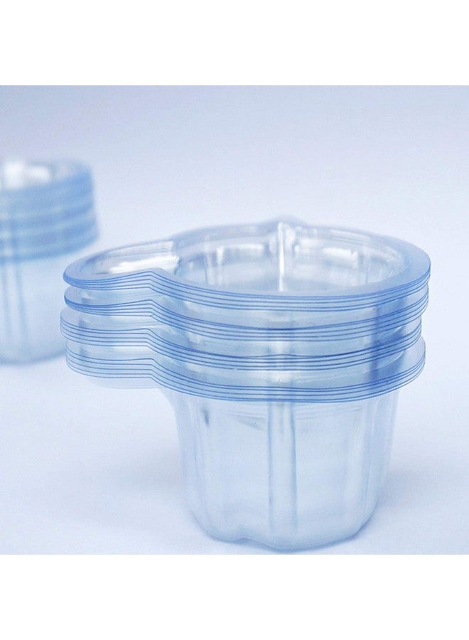 HOINCO Mixing Cup 100Pcs,40Ml Disposable Plastic Resin Mixing Cups Multipurpose Dispensing Cup For Mixing Paint, Epoxy, Resin Crafts Diy (Clear),Come With 20 Pcs Wood Craft Sticks - Image 2