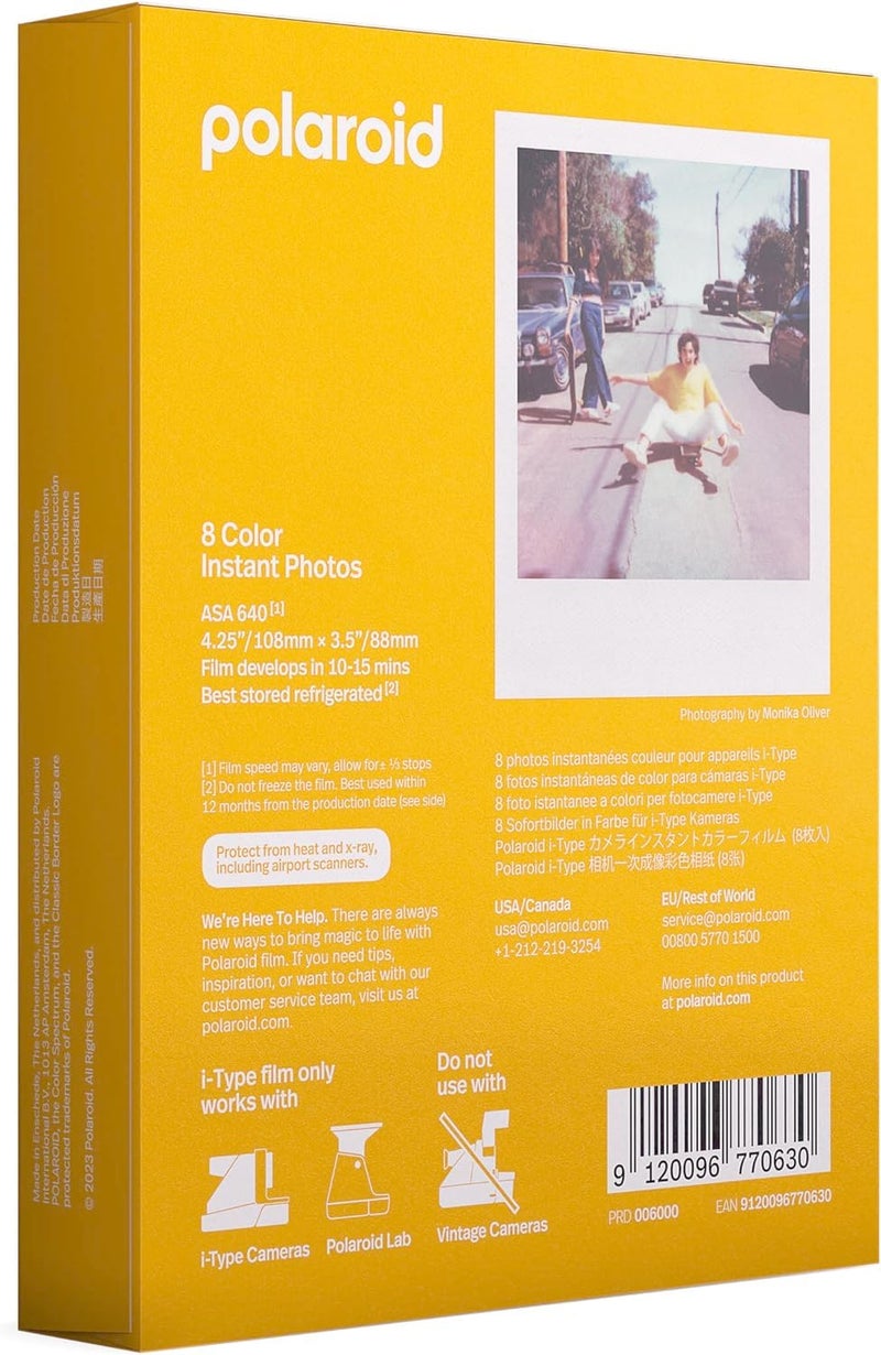 The Imaging World Polaroid i-Type Color Glossy Instant Film for Polaroid Now, Lab, and OneStep2 Camera - 2-Pack with Cloth - Image 4
