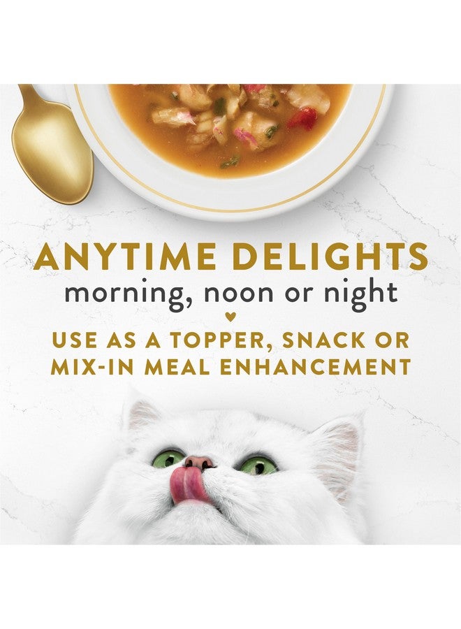 فانسي فيست طعام القطط الرطب القابل لللعق من بورينا فانسي فيست، بنكهة مرق المأكولات البحرية مع لمسات من جراد البحر الحقيقي - عبوة من 16 كيسًا، وزن 1.4 أونصة - Image 4