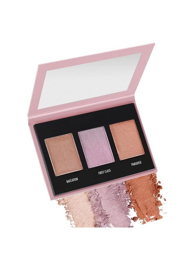 Black Radiance - True Complexion 3D Highlighter Palette, Luminosity, 0.38 Ounce - Image 1