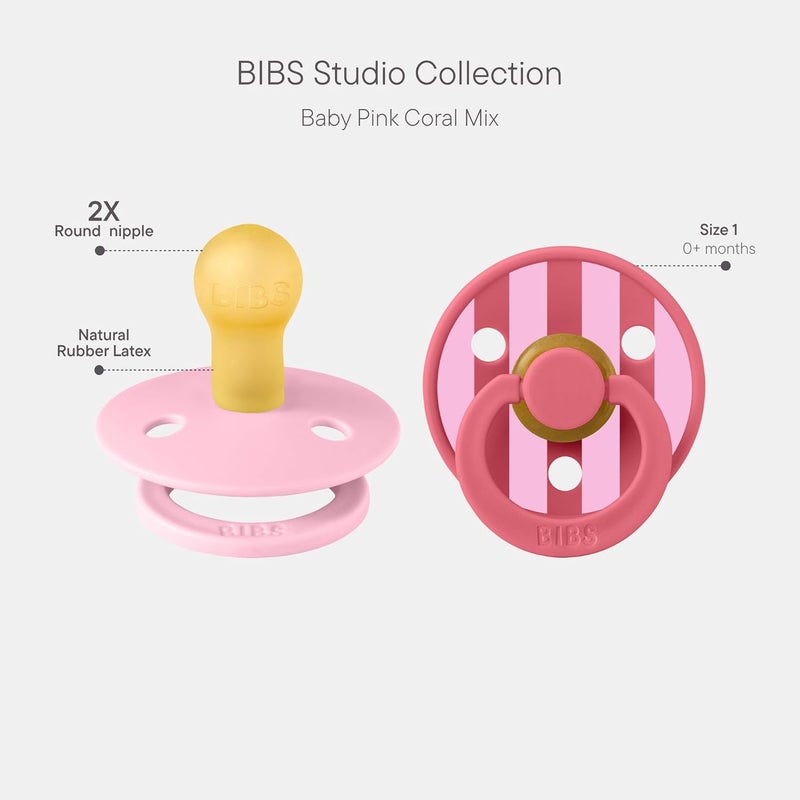 BIBS Colour Studio Pacifiers Pack of 2 - Image 2
