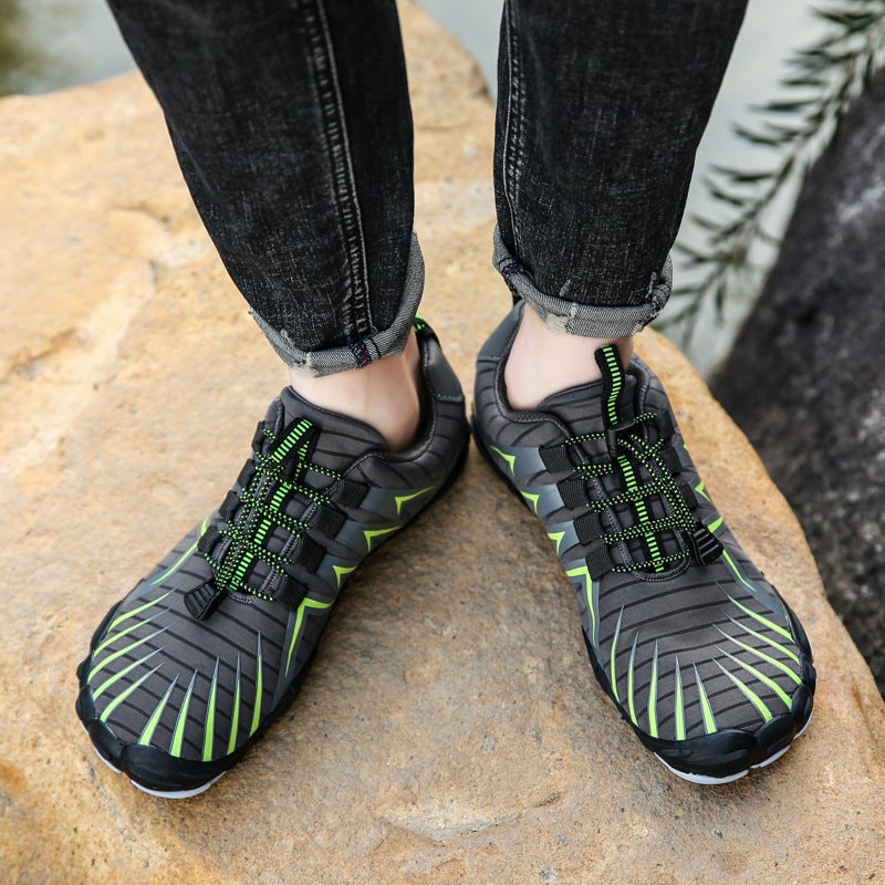 Thickened Tracing Shoes Parent-Child Outdoor Five-Finger Barefoot Shoes Barefoot Shoes Mountain Climbing Non-Slip Hiking Shoes Men'S Cycling Shoes Rock Climbing Shoes - Image 5