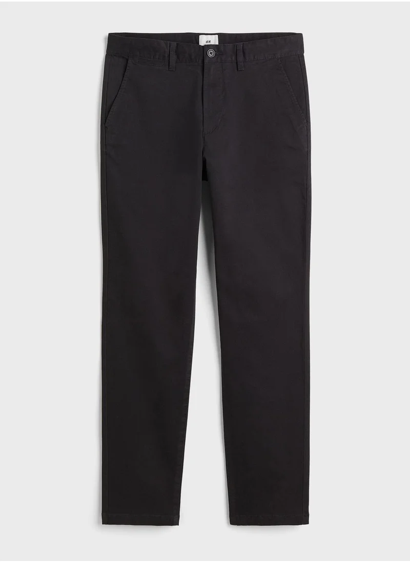 H&M Slim Fit Cotton Chinos
