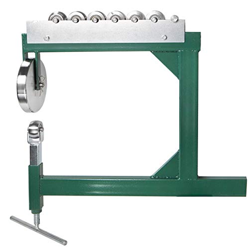 Stark USA Shaping Sharper Benchtop Fabrication Workbench English Wheel Sturdy Sheet Metal Shaping Bench Motorcycle Automotive Panel Crafting Tool - Image 2