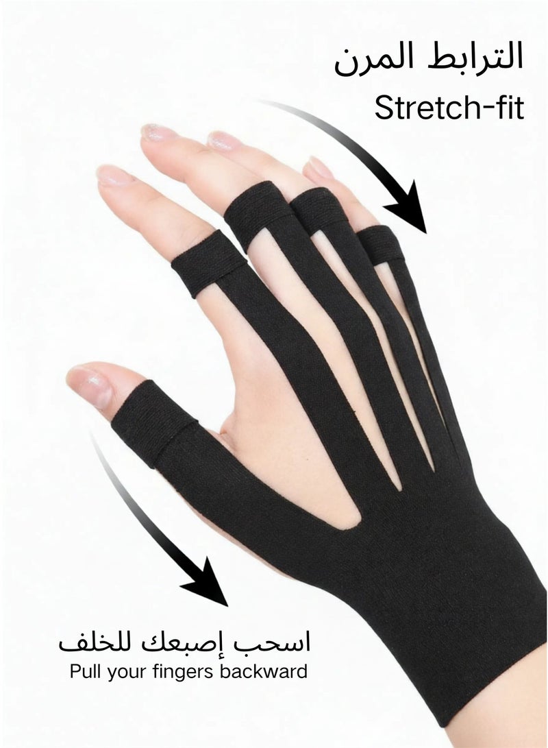 ProGamer Pre-Cut Finger Tapes – Endure Marathon Sessions, Maintain Peak Accuracy(10 Sheets / 5 Pairs) - Image 3