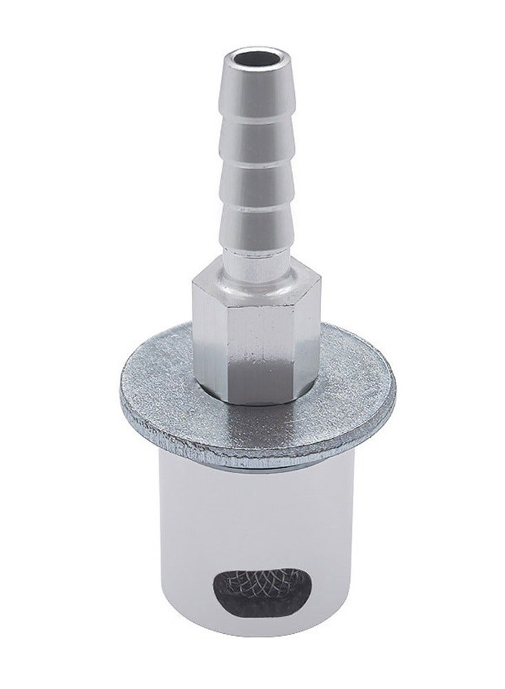 general Automotive parts suitable for remote installation fuel tank exhaust valve pressure relief valve 5/16” barb adapter aluminum - Image 3