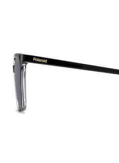 Polaroid Women's Polarized Rectangular Shape  Sunglasses Pld 4163/S Grey 44 - Lens Size: 44 Mm - Black Cry  - Image 5