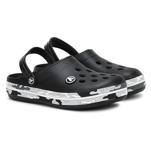 Aqualite Men's NEO-151 Trendy Stylish Fashionable Clogs with Back-Strap| Sandals with Lightweight Regular wear Casual Clogs with Ultra Soft & Flexibility Technology. - Image 1