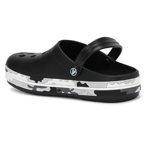 Aqualite Men's NEO-151 Trendy Stylish Fashionable Clogs with Back-Strap| Sandals with Lightweight Regular wear Casual Clogs with Ultra Soft & Flexibility Technology. - Image 5