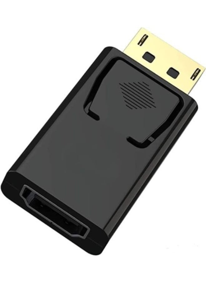 Generic DisplayPort (DP) to HDMI Adapter – 4K Video & Audio Converter for PC, TV & Projector  - Image 1