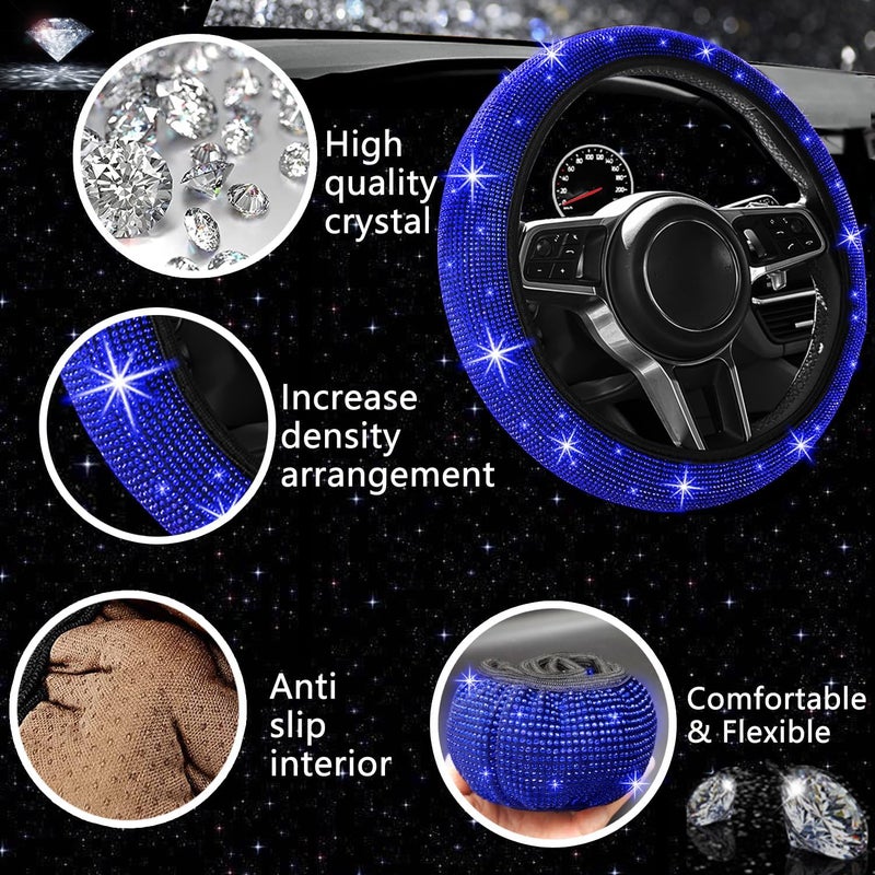 NBTEPEM 27 PCs Bling Car Accessories Set - Image 3