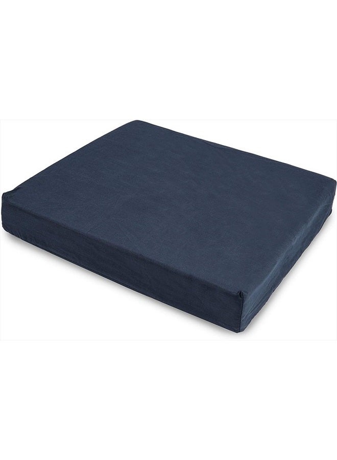 DMI Seat and Chair Cushion for Office Chairs, Wheelchairs, Scooters, Kitchen Chairs or Car Seats, FSA HSA Eligible, for Support and Height while Reducing Stress on Back, Tailbone or Sciatica - Image 1