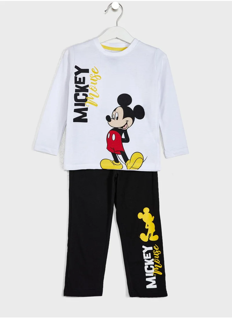 MICKEY MOUSE Kids Mickey Mouse Pyjama Set