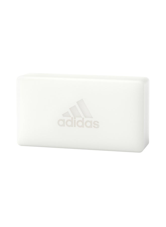 Adidas Active Skin And Mind Deep Care Soap Shower Bar white 100grams - Image 1