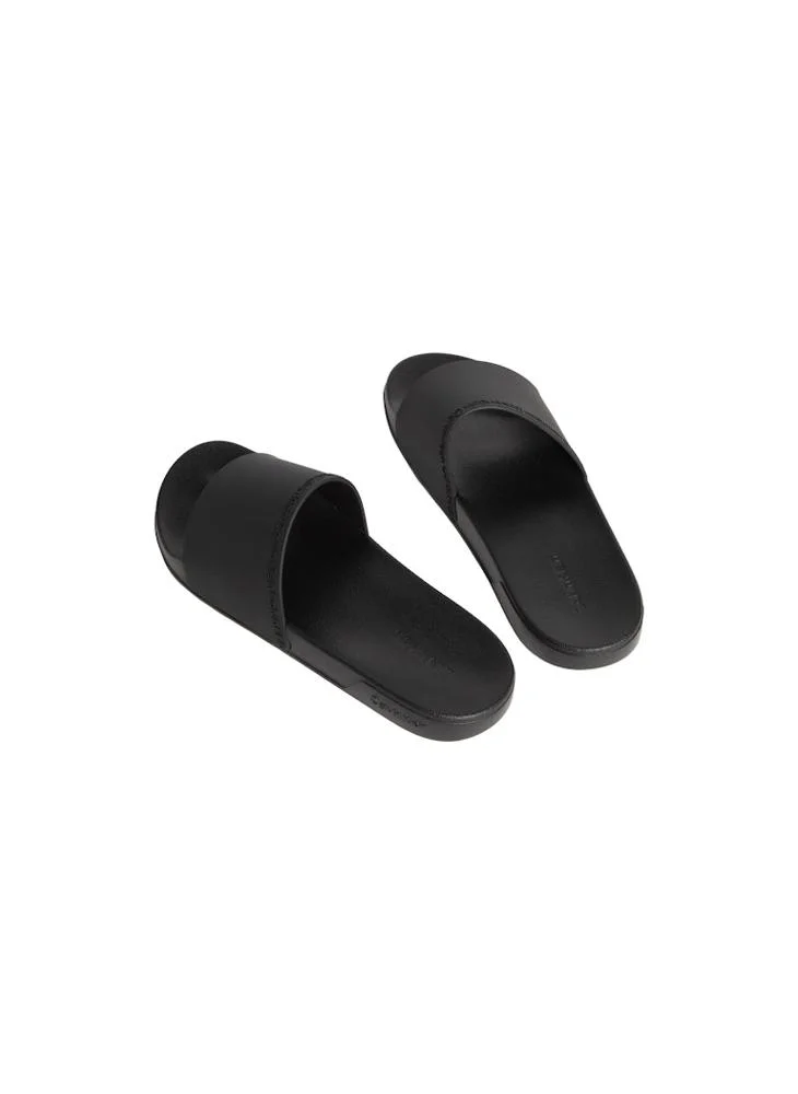 CALVIN KLEIN  Essential Institutional Logo Slide Sandals for Men | Best Price UAE