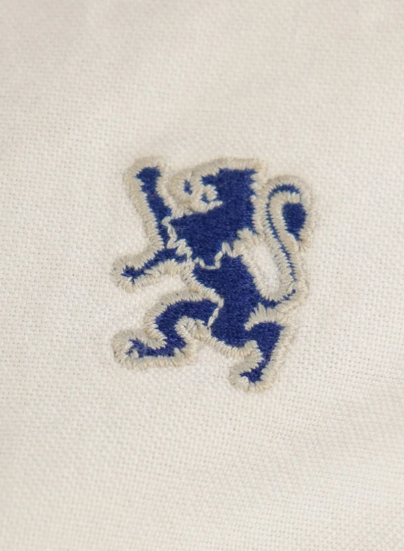 GIORDANO  Women’s Slim Fit Cotton Oxford Shirt | Acute Collar with Embroidery for Women | Best Price UAE