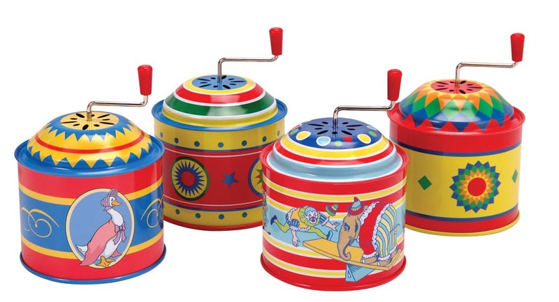 Tobar Tin Music Boxes Toy (each item sold separately) - Image 1