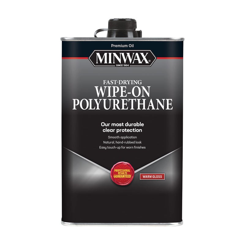 Minwax Oil-Based Wipe-On Polyurethane, 1 Pint, Gloss - Image 1