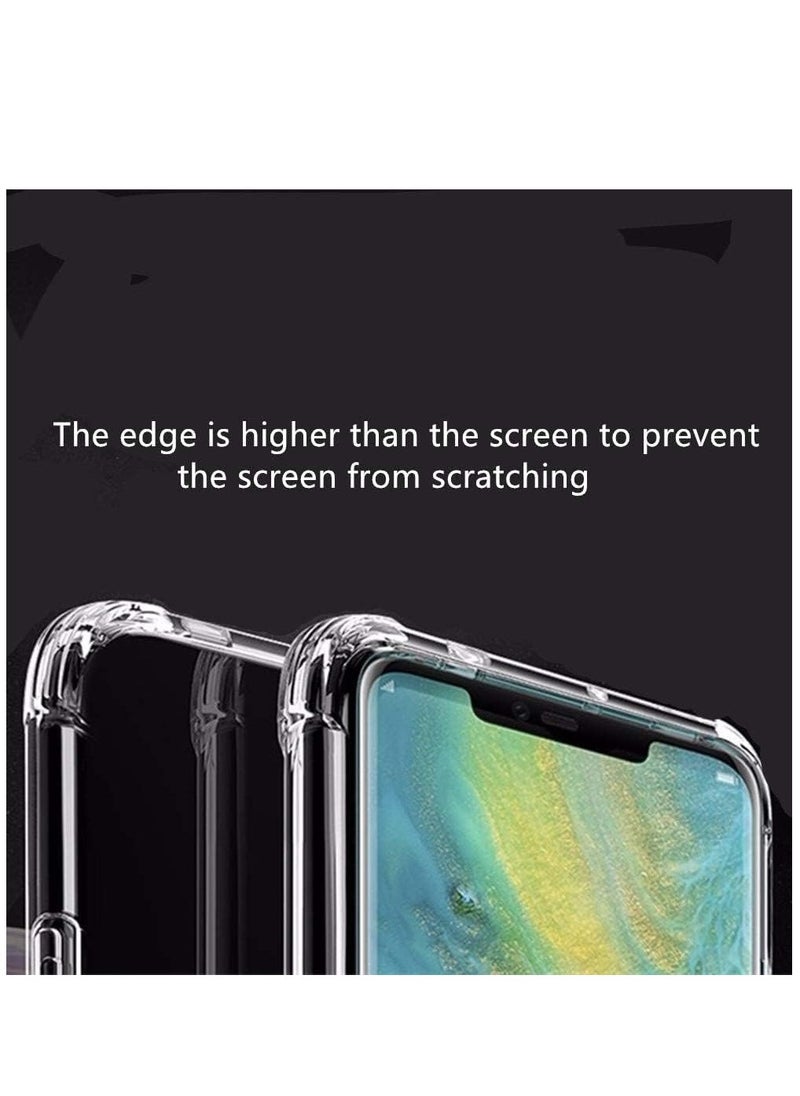 Raxoom Bumper Case Compatible With HUAWEI MATE 20 PRO Case Cover Bumper Shell Soft TPU Silicone Clear Transparent Cover Shockproof - Image 4