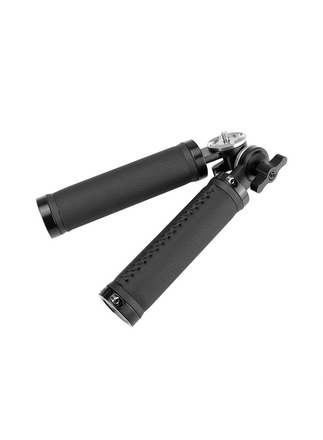 SZRIG Aluminum Rosette Rubber Handle Grip with Rosette M6 Thumbscrew Connection for DSLR Camera Monitor - Image 5