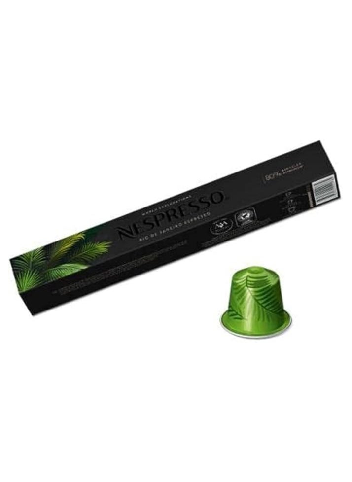 Nespresso Nespresso Rio De Janeiro Espresso Coffee - 10 Capsules 