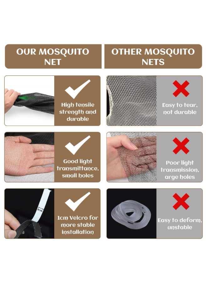 أوشيما شبكة شاشة الألياف الزجاجية, طائرة البعوض شبكة النافذة, شبكة شاشة الألياف الزجاجية النافذة, طائرة الحشرات شبكة حماية الشاشة للبعوض الأسود حماية العائلة من الحشرات - Image 3