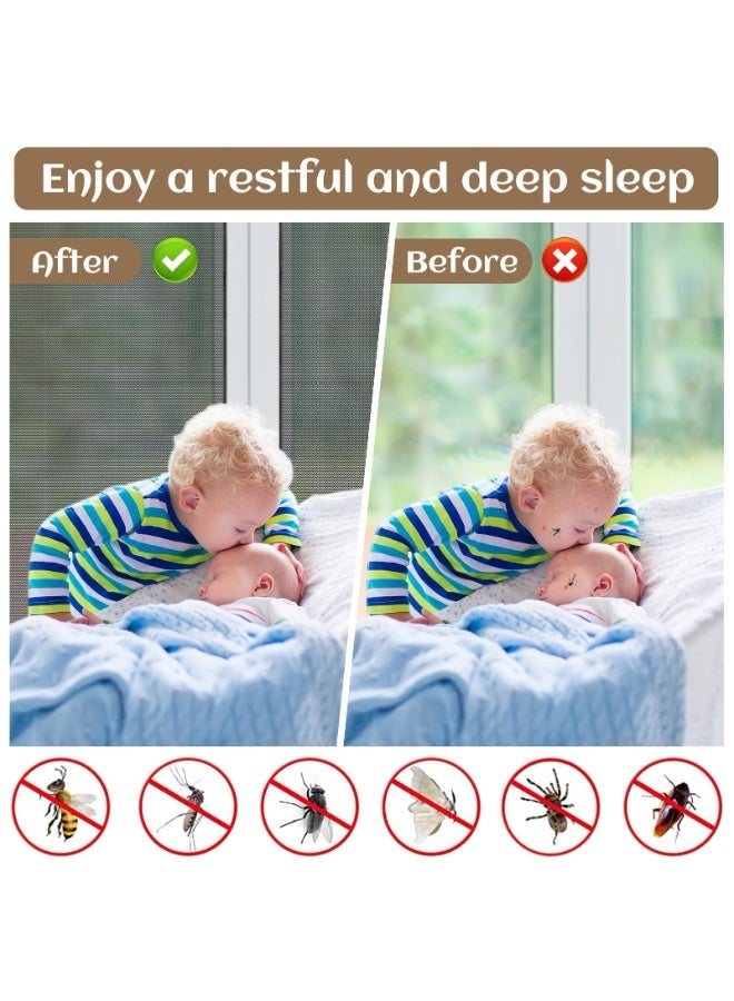 أوشيما شبكة شاشة الألياف الزجاجية, طائرة البعوض شبكة النافذة, شبكة شاشة الألياف الزجاجية النافذة, طائرة الحشرات شبكة حماية الشاشة للبعوض الأسود حماية العائلة من الحشرات - Image 5